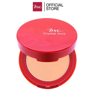 BSC CRYSTAL AURA POWDER SPF 30 PA+++ แป้งเนื้อสัมผัสเนียนละเอียดบางเบา ให้หน้าแลดูกระจ่างใสอย่างเป็นธรรมชาติ