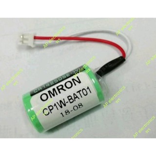 ใหม่ CJ1W-BAT01 3V CP1H CP1L CR14250SE-R Omron PLC แบตเตอรี่ สินค้าแท้ 100%