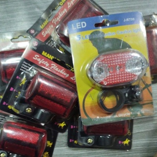 ไฟ​จักรยาน​ ไฟท้าย​ ไฟกระพริบ​ สีแดง LED safety flashing light