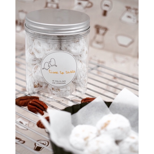 Pecan Snowball Cookies ❄️🍪