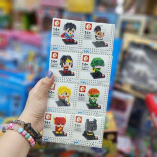 Nano Lego ฮีโร่ (s)(d) Set (8) ลาย