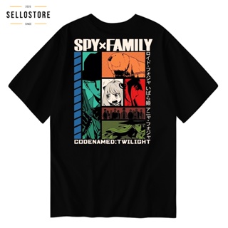 hOT TIME!anime Spy x Family Summer Mens Cotton Round Neck Short Sleeve T-Shirt