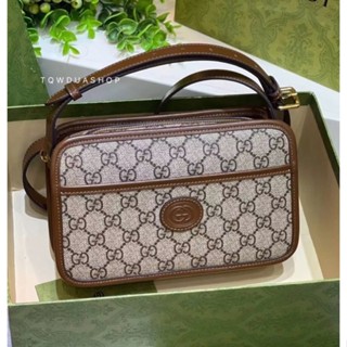 Gucci mini bag with Interlocking G Original  งานออริ