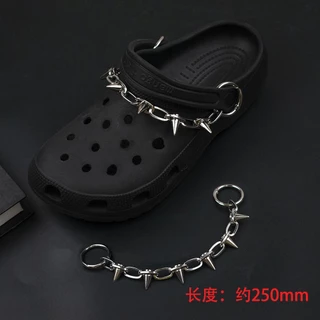 Punk Dark Willow Nail Thorn Metal Shoe Chain | สําหรับหัวเข็มขัดรองเท้า
