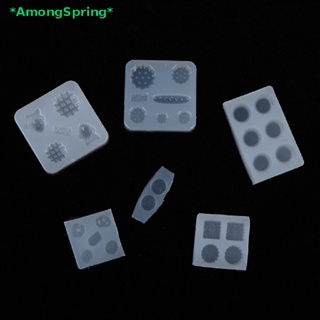 Amongspring&gt; ใหม่ แม่พิมพ์คุกกี้เค้กจิ๋ว 1:12 อุปกรณ์เสริม สําหรับบ้านตุ๊กตา