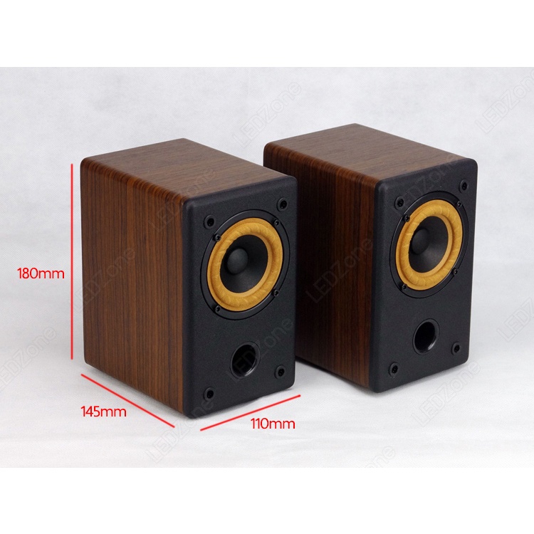 RF Acoustic R-301Q ลำโพงตู้ไม้ ดอก 3 นิ้ว Full Range 30W 4Ω Passive Speaker ลำโพง ตู้ไม้ ลำโพง DIY ตู้ลำโพง