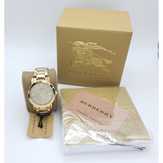 นาฬิกา BURBERRY UNISEX BU9033 QUARTZ 38 MM พร้อมกล่อง (ใหม่)