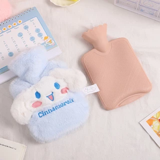 กระเป๋าน้ำร้อน ลายการ์ตูนน่ารัก คลายหนาวแก้ปวดเมื่อย 500/750/1000ML บรรเทาอาการปวดประจำเดือน ถุงประคบร้อน