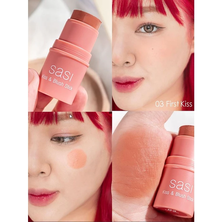 sasi Kiss & Blush Stick ศศิ คิส แอนด์ บลัช สติ๊ก 4ก. sasi ของแท้ 100% ส่งใว thumbnail 9