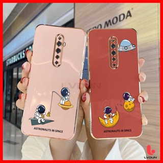 เคส OPPO Reno2 Reno2F A5 2020 A9 2020 F11 F11Pro Reno4 Reno5 Astronaut Soft Case 2B-XQ