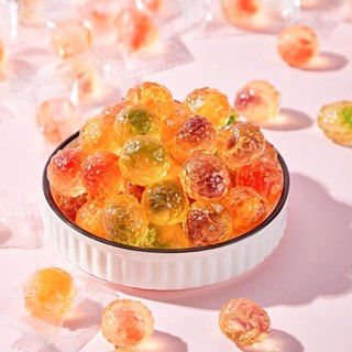 เยลลี่ 1 บาท Jelly candy fruit เยลลี่ (1ชิ้น/4g.)  เยลลี่สอดไส้ เยลลี่ผลไม้รวม รวมเยลลี่ทุกรสชาติ อร่อยเคี้ยวนุ่มหนึบ