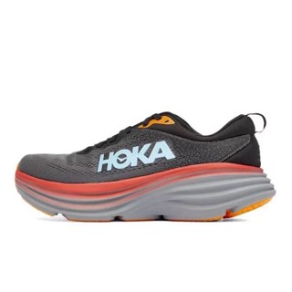 ใหม่ HOKA ONE ONE Bondi 8 รองเท้ากีฬา รองเท้าวิ่งลําลอง ดูดซับแรงกระแทก สําหรับผู้ชาย