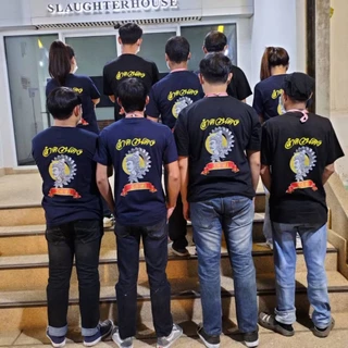สกรีนเสื้อ สกรีน ด้วยระบบดิจิตอลฟิล์มทรานเฟอร์ งานสีสดสวย ตรงปก ไม่จกตา ไม่มีขั้นต่ำ เนื้อผ้าดี ผ้านุ่ม ไม่สาก ไม่จีน