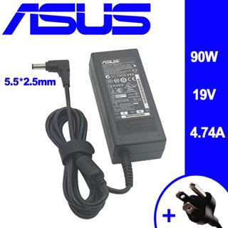 สำหรับ ASUS Power Adapter 90W 19V 4.74A หัวขนาด 5.5x2.5mm แล็ปท็อปแล็ปท็อป Adapter