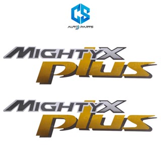 สติ๊กเกอร์ MIGHTY X PLUS - TOYOTA MIGHTY X 97