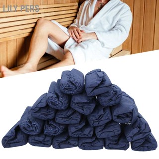 Lily PERS 20pcs Unisex Disposable Non‑Woven Underwear SPA Sauna Breathable Underpants Blue