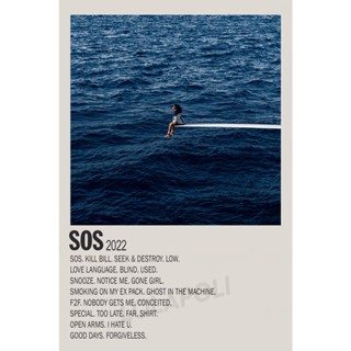 อัลบั้มปกโปสเตอร์ SOS - SZA