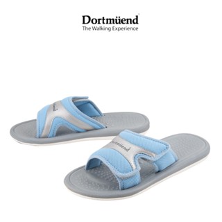 Dortmuend CC015 Light Blue-Silver "Sport Sandals" รองเท้าสุขภาพลำลอง หลังเล่นกีฬา