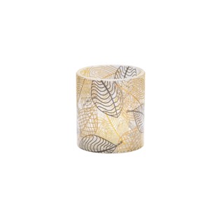 Votive Holder Fall Leaves