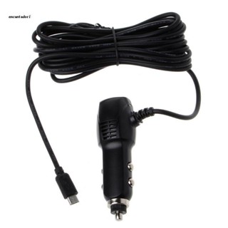 ✿ อะแดปเตอร์ที่ชาร์จในรถยนต์ Micro USB Port 5V 2A สําหรับ DVR Vehicle Charging for w/3.5m