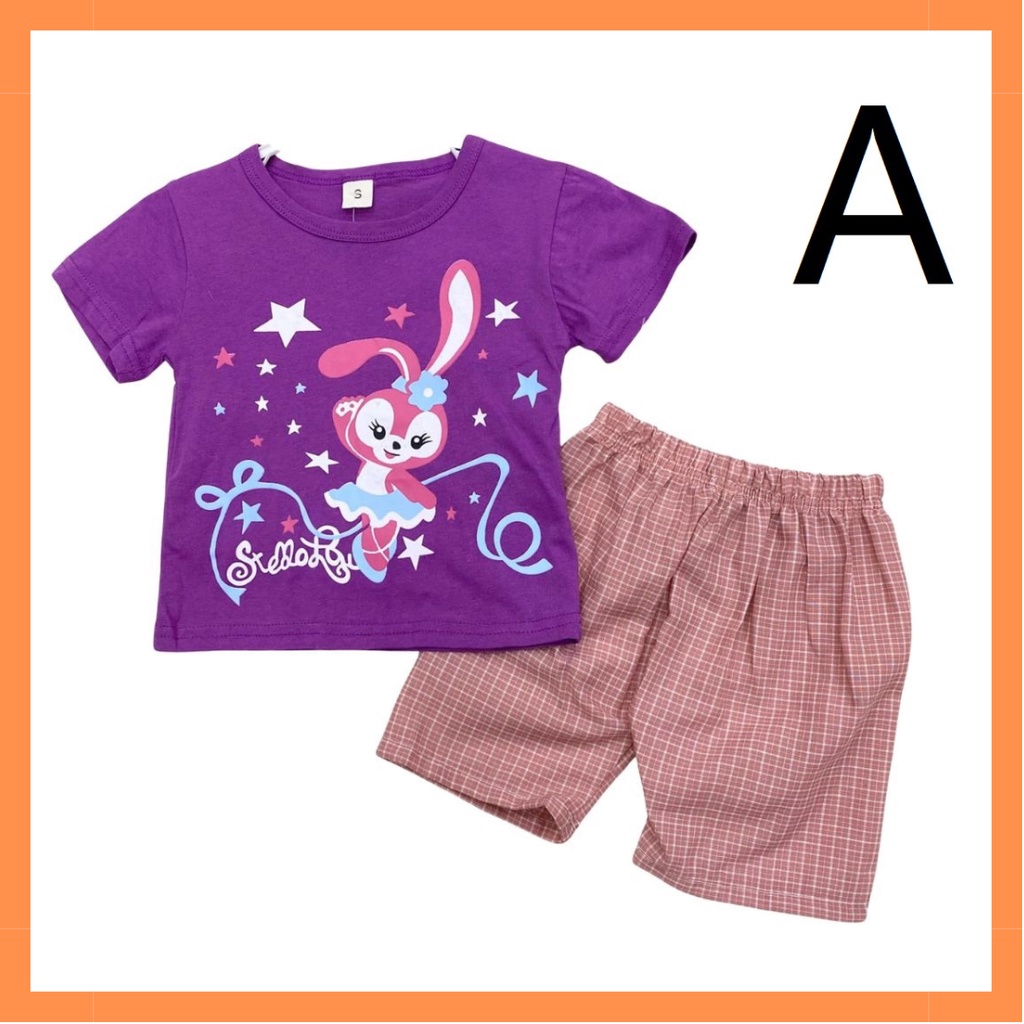 ชุดเด็กผู้หญิง Stella Lou 8763 แฟชั่นเด็กผู้หญิง Baju Budak Perempuan Stella Lou
