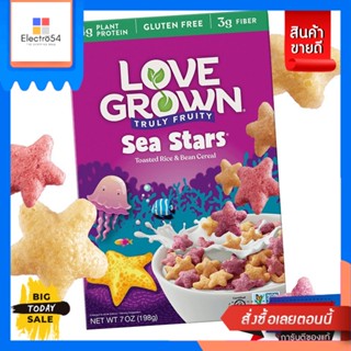 Love Grown Sea Stars Cereal 198g / เลิฟโกรน ซีสตาร์ ซีเรียล 198 กรัมLove Grown Sea Stars Cereal 198g / Love Grown Sea St