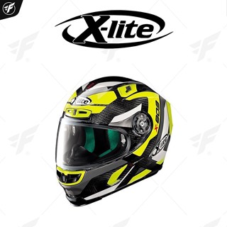 หมวกกันน็อค X-LITE X-803 ULTRA CARBON MASTERY YALLOW