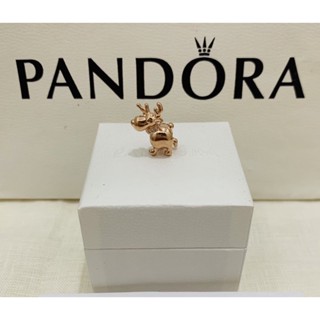 Pandora reindeer holiday charm rosegold แท้100% ชาร์มกวางrosegold