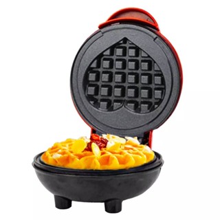 เครื่องทำมินิวาฟเฟิล เครื่องทำขนมหัวมินิหัวใจMini waffle maker