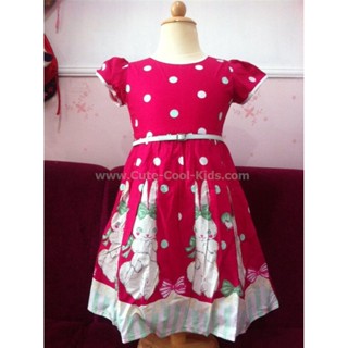 Dress-1237 ชุดกระโปรงเด็กหญิง Size-140/8Y (7-8Y)