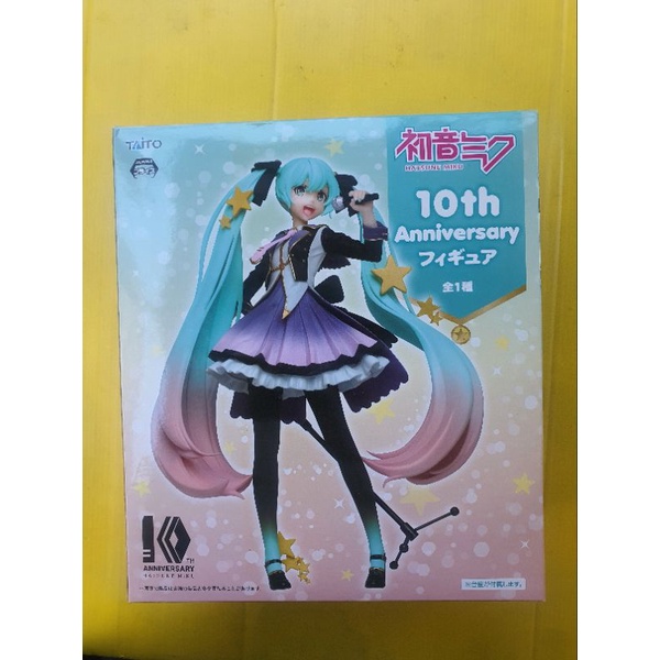 sales   hatsune miku 10th anniversary figure
