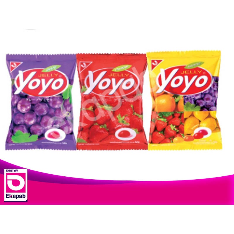 ํYoyo โยโยเยลลี่ 80ก.  (มีหลายรสให้เลือก)