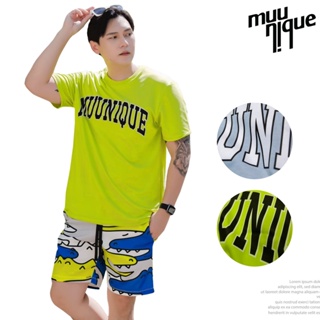 MUUNIQUE T-shirt เสื้อยืดสกรีน รุ่น Muunique Brand 201244