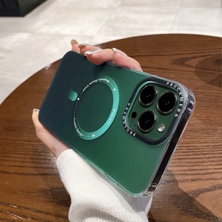 เคสโทรศัพท์มือถือแบบแข็ง ใส ผิวด้าน ไล่โทนสี สีเขียว สําหรับ iPhone 11 Pro Max 12 Pro Max 13 Pro Max 14 Pro Max 13 Mini 12 Mini