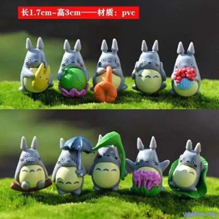 Hayao Miyazaki Little My Neighbor Totoro ตุ๊กตาฟิกเกอร์ การ์ตูนน่ารัก ขนาดเล็ก 12.16 xq