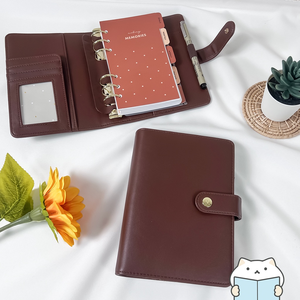 [เซ็ต] แพลนเนอร์ Espresso Agenda A6 ☕️ Bujo Planner Set Diary Journal สมุดแพลนเนอร์ mimisplan