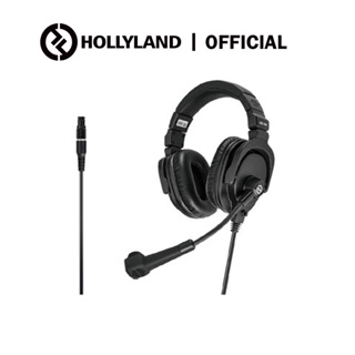 Hollyland Official ชุดหูฟังอินเตอร์คอมไร้สาย 8-Pin ไดนามิก แบบเดี่ยว สองด้าน สําหรับ Solidcom M1 SYSCOM 1000T