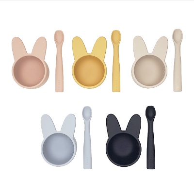Rocou Premium Food Bowl and Spoon Set