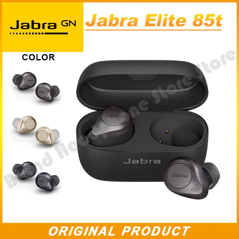 A100% Original Jabra Elite 85t True Wireless Bluetooth Earphone Sports Headset Music Game Headphones HK Version 2J55