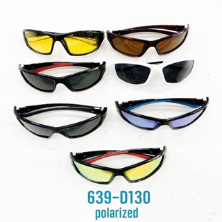 แว่นตากันแดด ทรงสปอร์ต  เลนส์ Polarized 639-D130