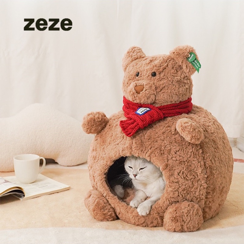 ZEZE ที่นอนหมีน้ำตาล Nicholas Bear
