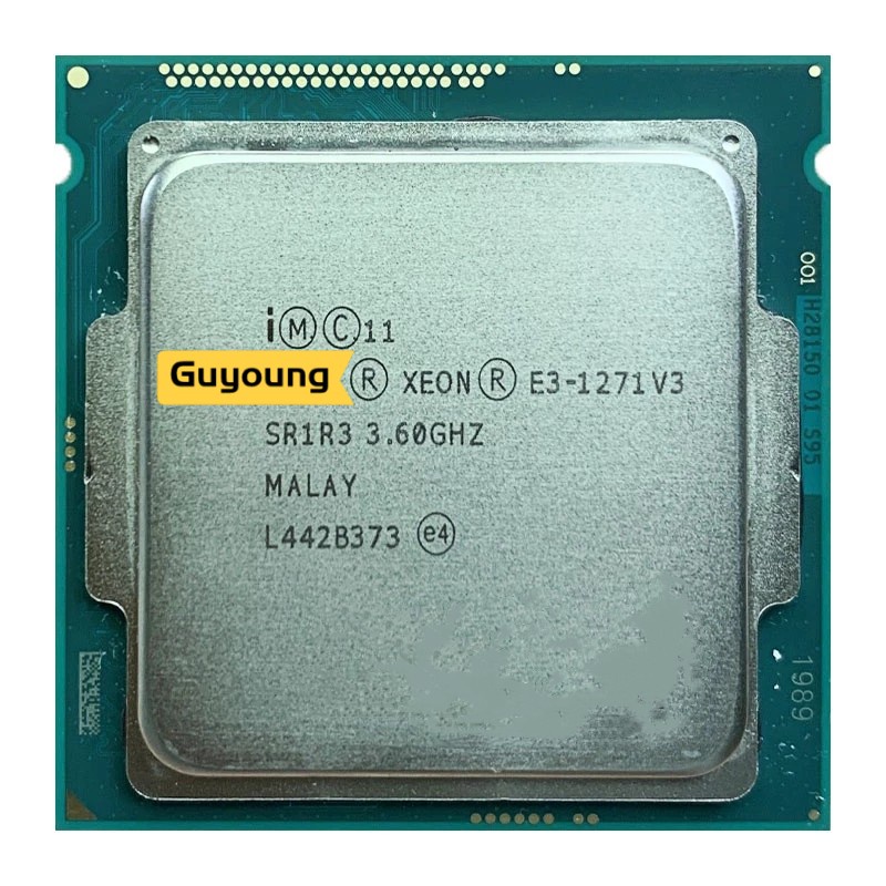 Xeon E3-1271 v3 E3 1271 v3 E3 1271v3 3.6 GHz Quad-Core แปดเธรด CPU โปรเซสเซอร์ L2=1M L3=8M 80W LGA 1