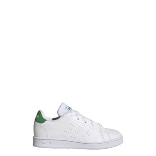 adidas เทนนิส รองเท้า Advantage Lifestyle Court Lace เด็ก สีขาว GY6995