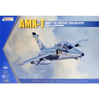 พลาสติก โมเดล ประกอบ KINETIC MODEL สเกล 1/48 AMX-T/1B Two-Seater Trainer (48027)