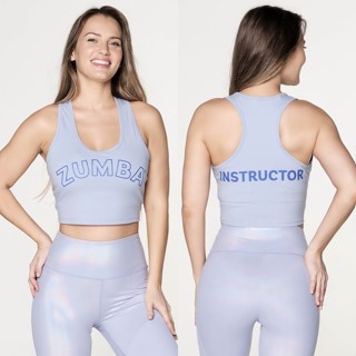 Zumba Instructor Crop Racerback (เสื้อกล้ามครอปออกกำลังกายซุมบ้า)