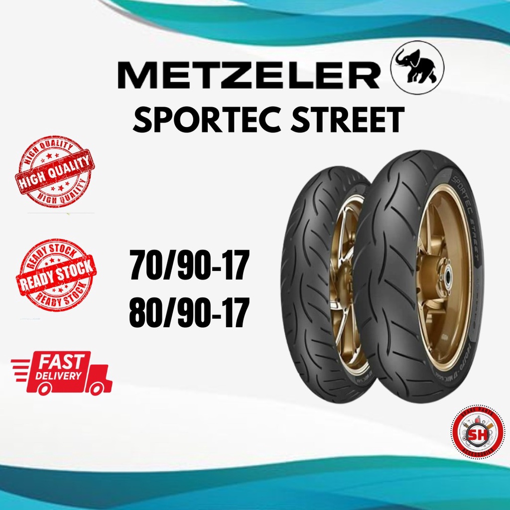 Metzeler Sportec Street 70/90-17 80/90-17 (ปี 2018-2021)