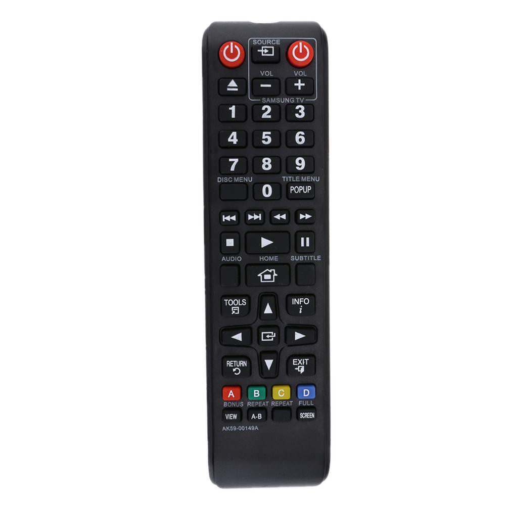 AK59-00149A DVD BluRay รีโมทคอนโทรลทดแทนสําหรับ Samsung Smart TV