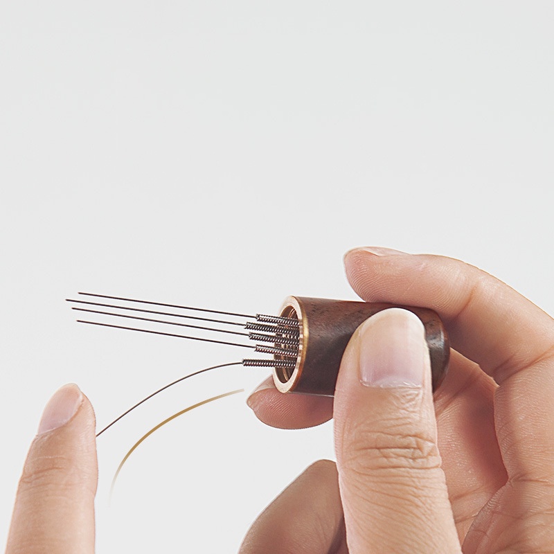 ❤ Diamond Coffee เข็มเกลี่ยผงกาแฟ สเตนเลสสตีล เข็มใส่ผงผ้า ที่ใส่ผงกาแฟ เครื่องบดผงกาแฟ สแตนเลสเข็มชนิดผงเสริมเครื่องมือ - รูปที่ 4