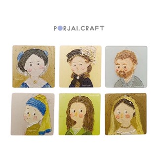 จี้ภาพวาด Painting pendants 35mm