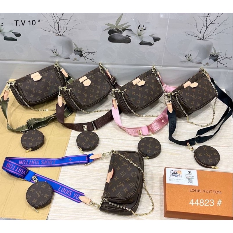 พร้อมส่ง//กระเป๋า louis set 3 ใบ มาพร้อมกล่อง ใบเสร็จ ถุงผ้า